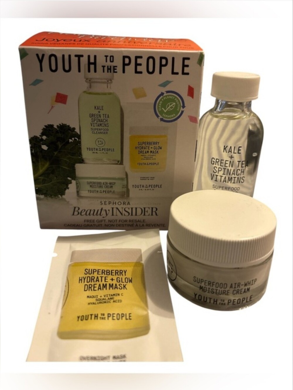 Youth To The People Superfood Cleanser & Mask Set - Green - Picture 4 of 5